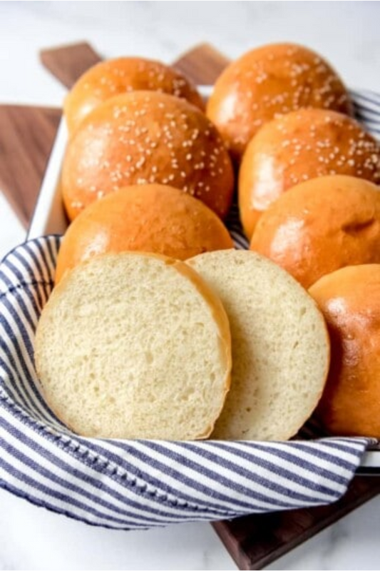 Plain Hamburger Buns